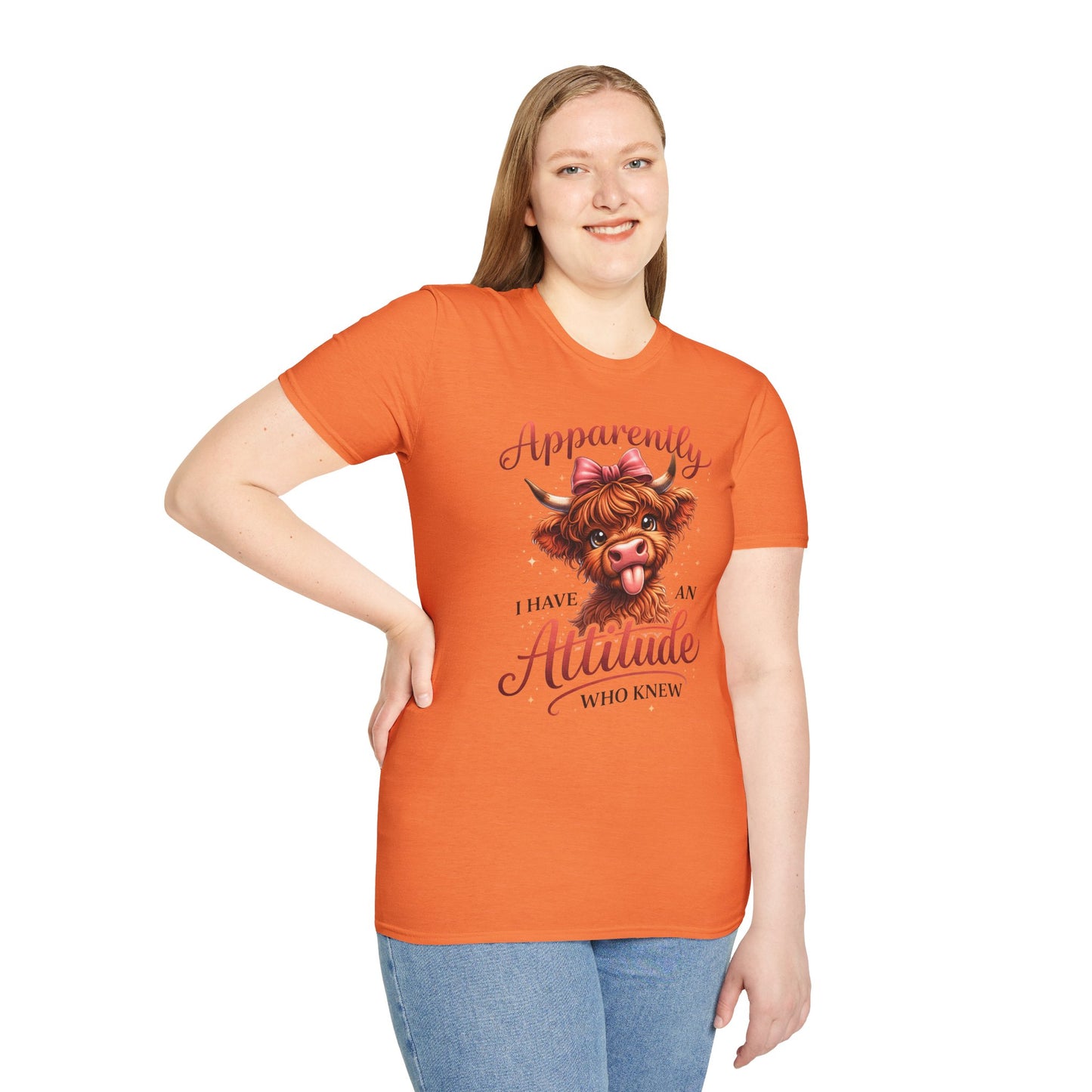 Apparently I Have An Attitude Graphic Tee