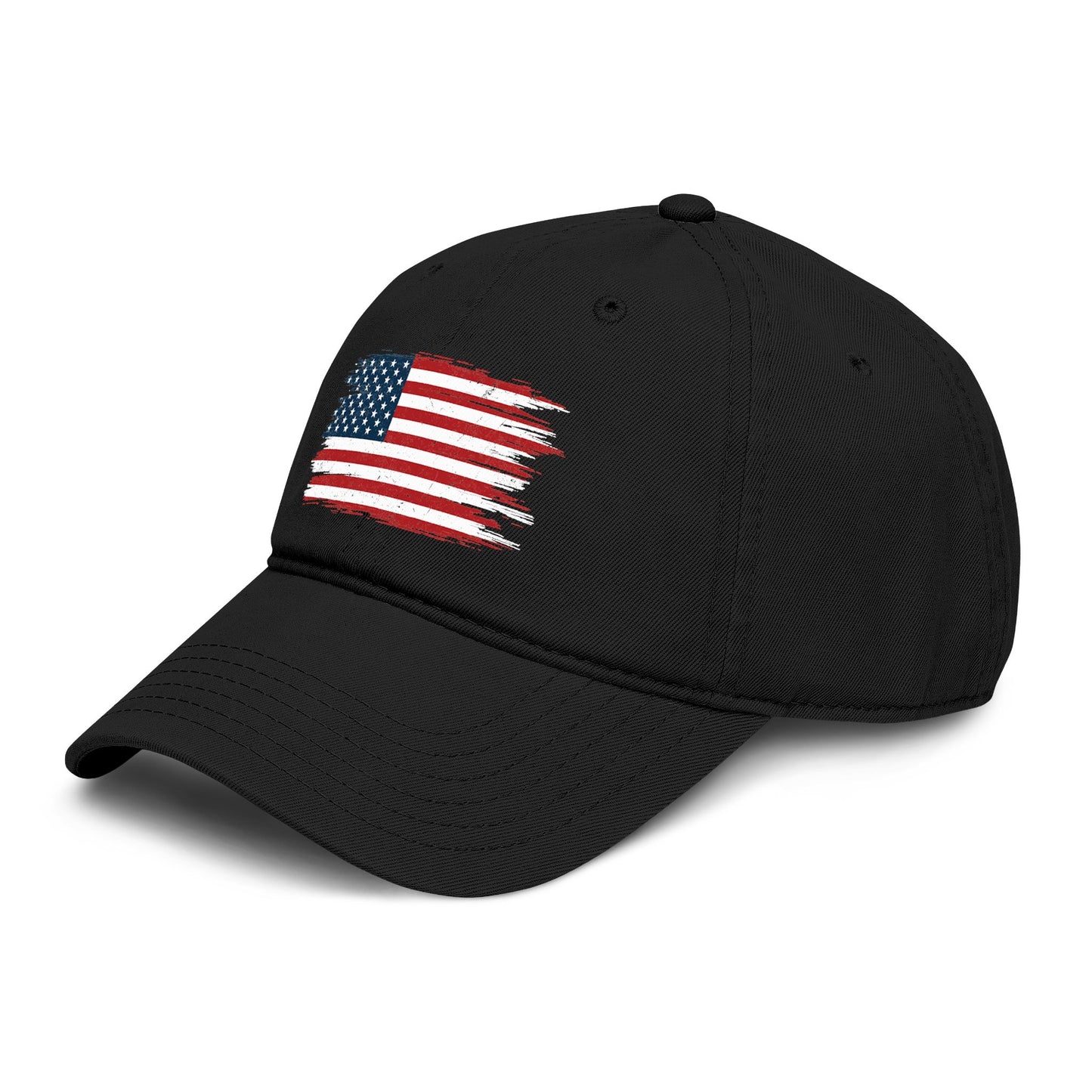 American Flag Vintage Wash Cap