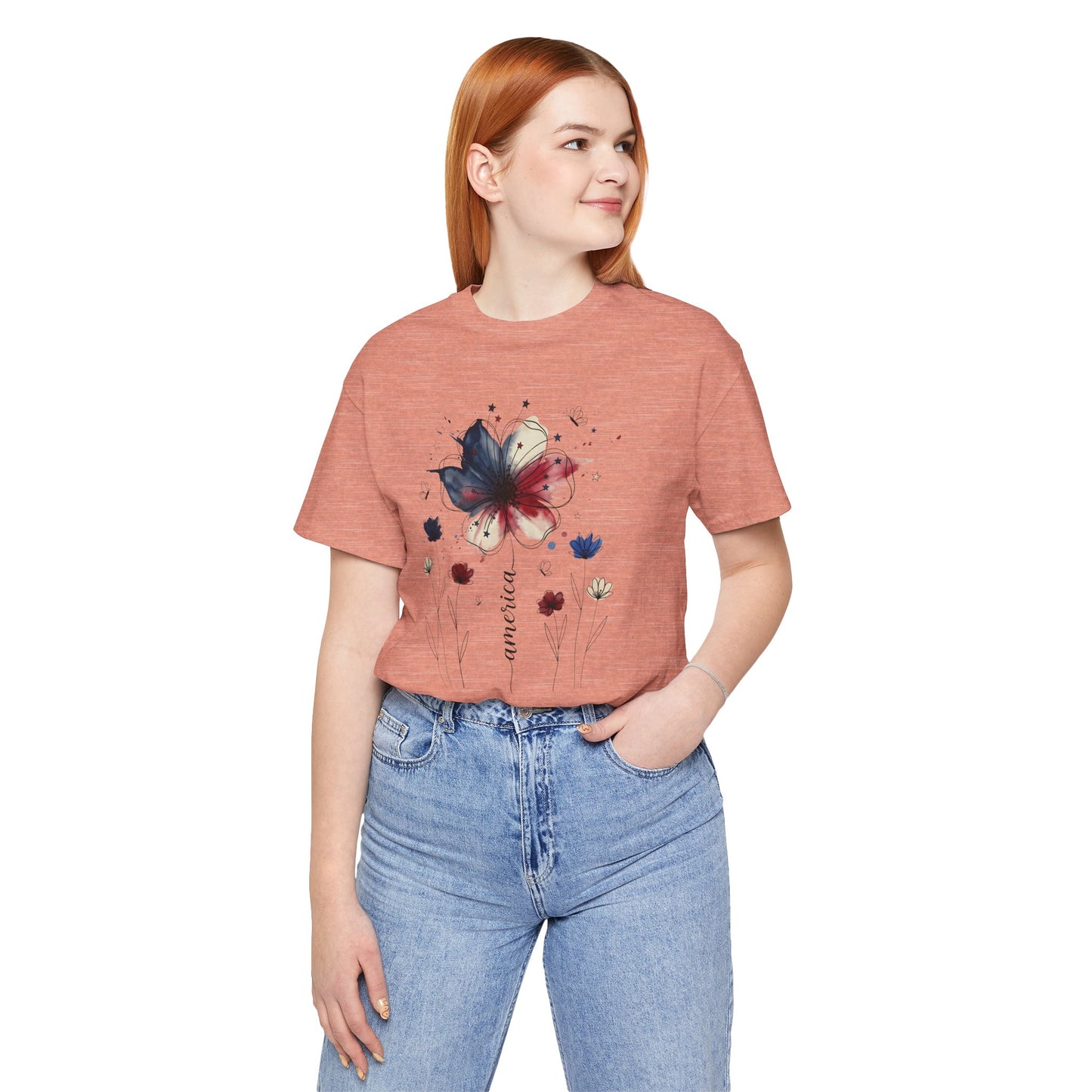 America Bloom Graphic Tee