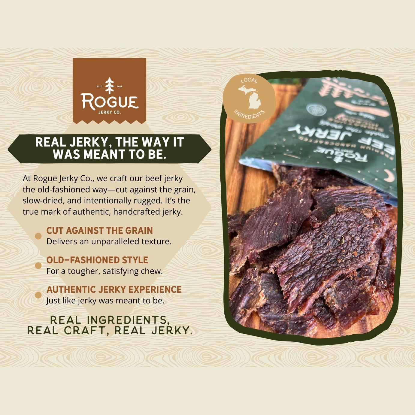 Maple & Brown Sugar Beef Jerky
