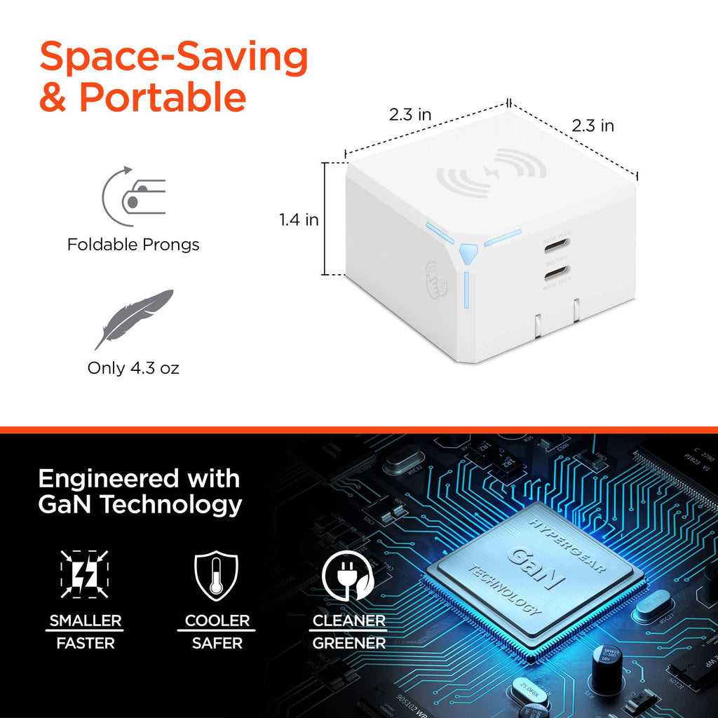 Power Up 3-in-1 Magnetic Wall Charger