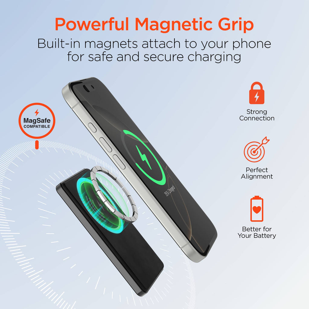 Snap & Go 5K Magnetic Power Bank