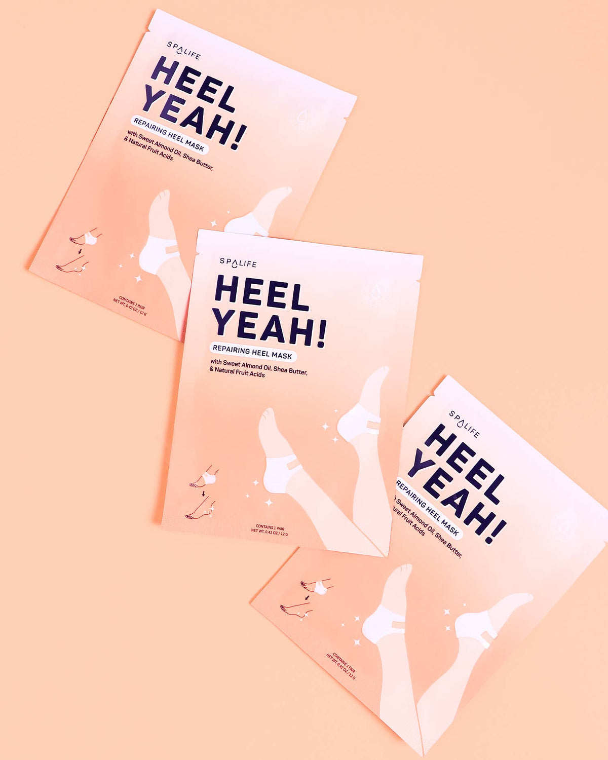 Heel Yeah! Repairing Heel Mask 3-Pack