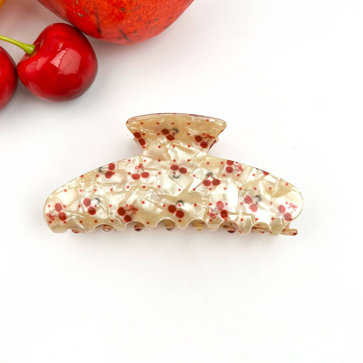 Fresh Picked Cherry Claw Clip