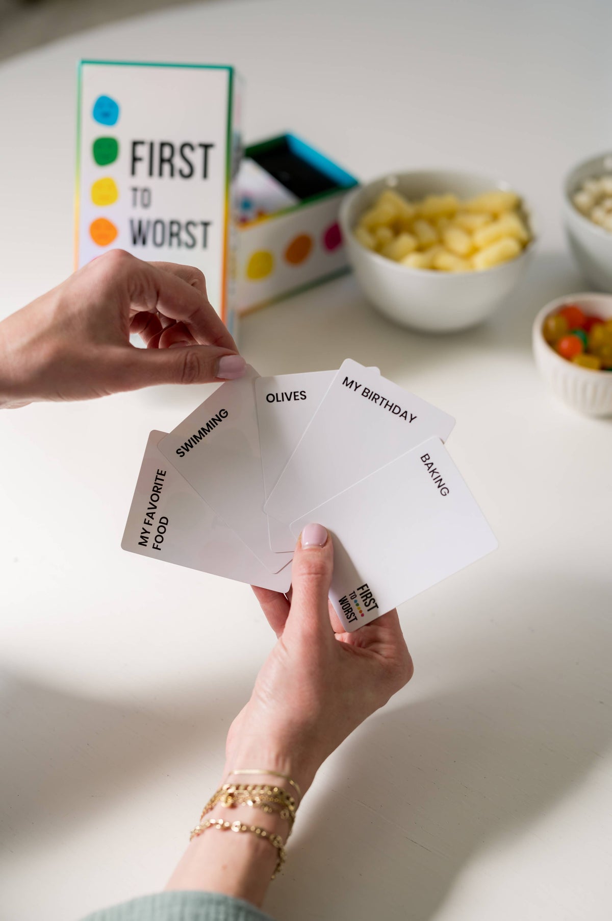 First to Worst Family Party Game