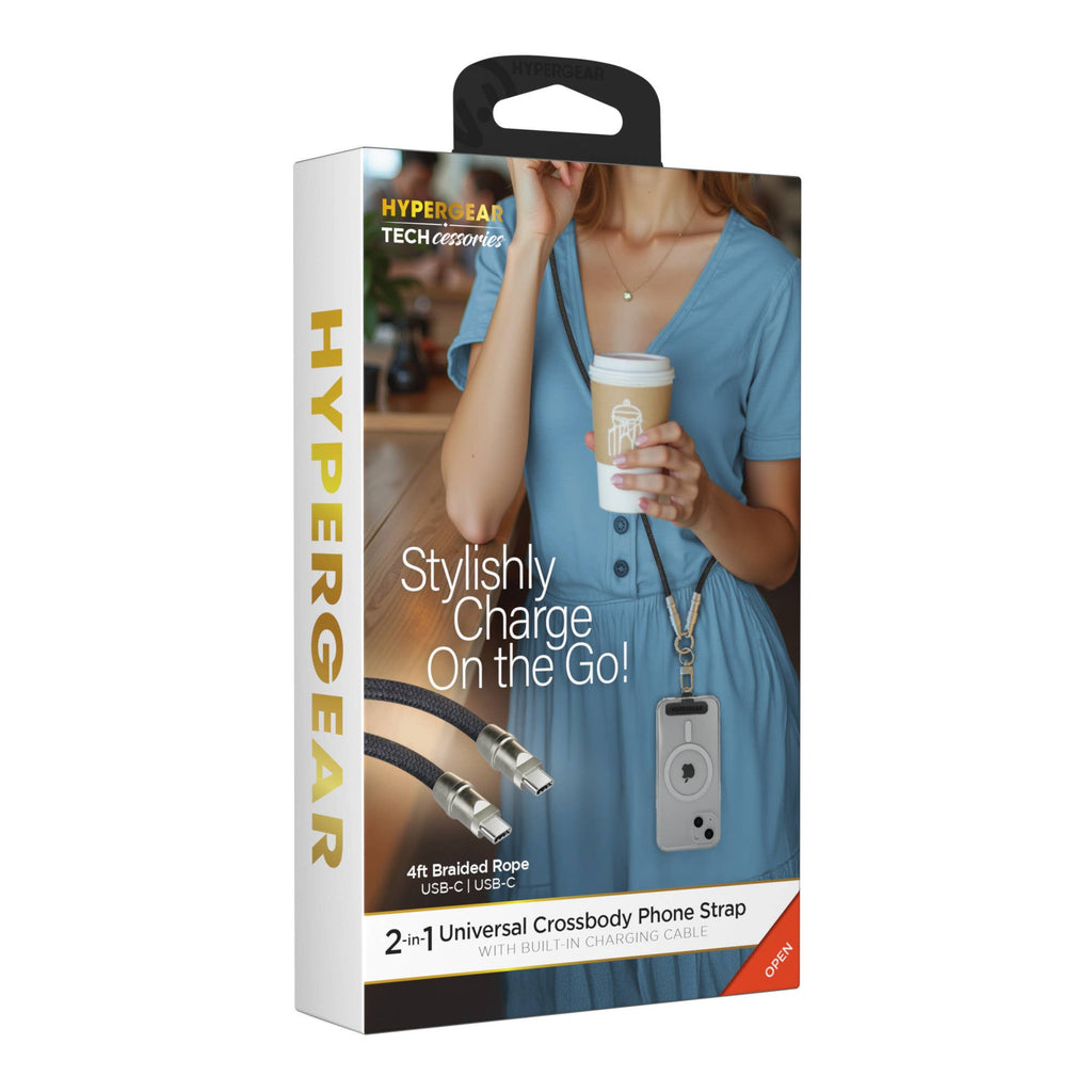 Charge & Go Crossbody Phone Strap