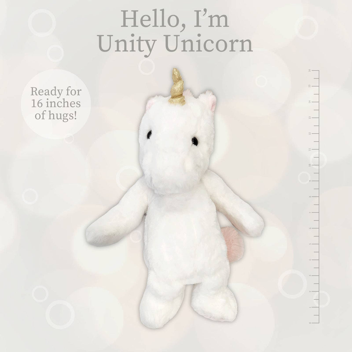 World's Softest Unity Unicorn Lushee Plush