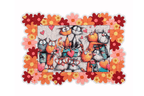 Flower Power Magnetic Fridge Frame