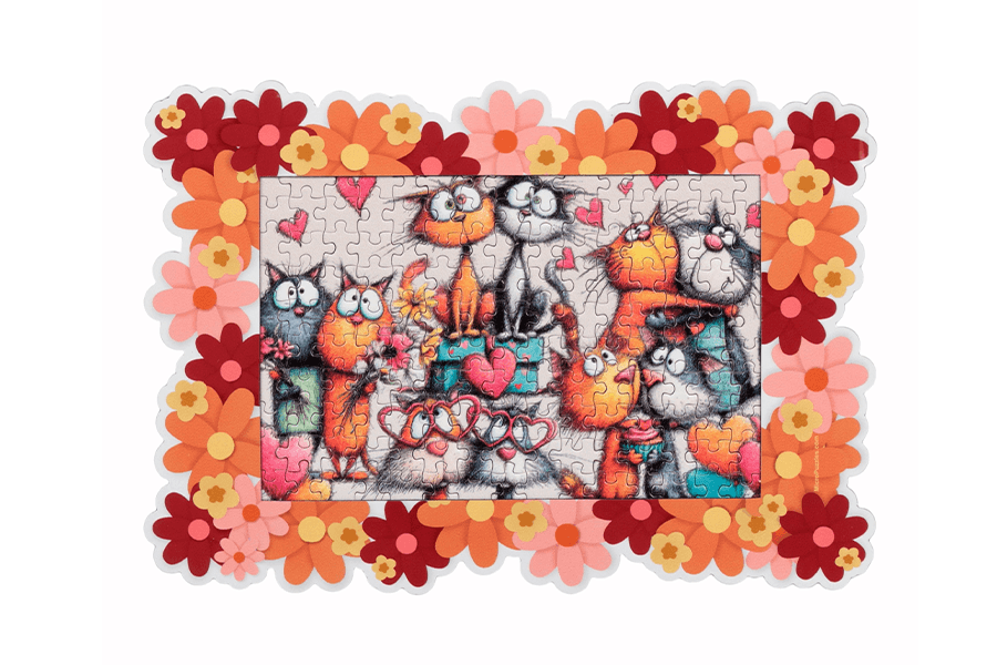 Flower Power Magnetic Fridge Frame