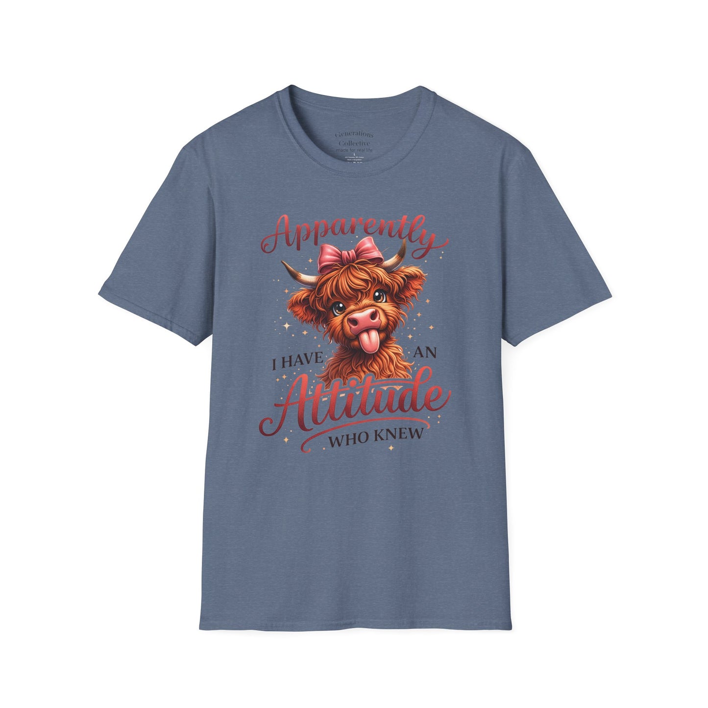 Apparently I Have An Attitude Graphic Tee