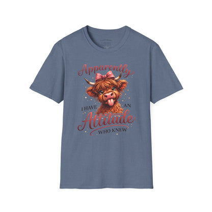 Apparently I Have An Attitude Graphic Tee