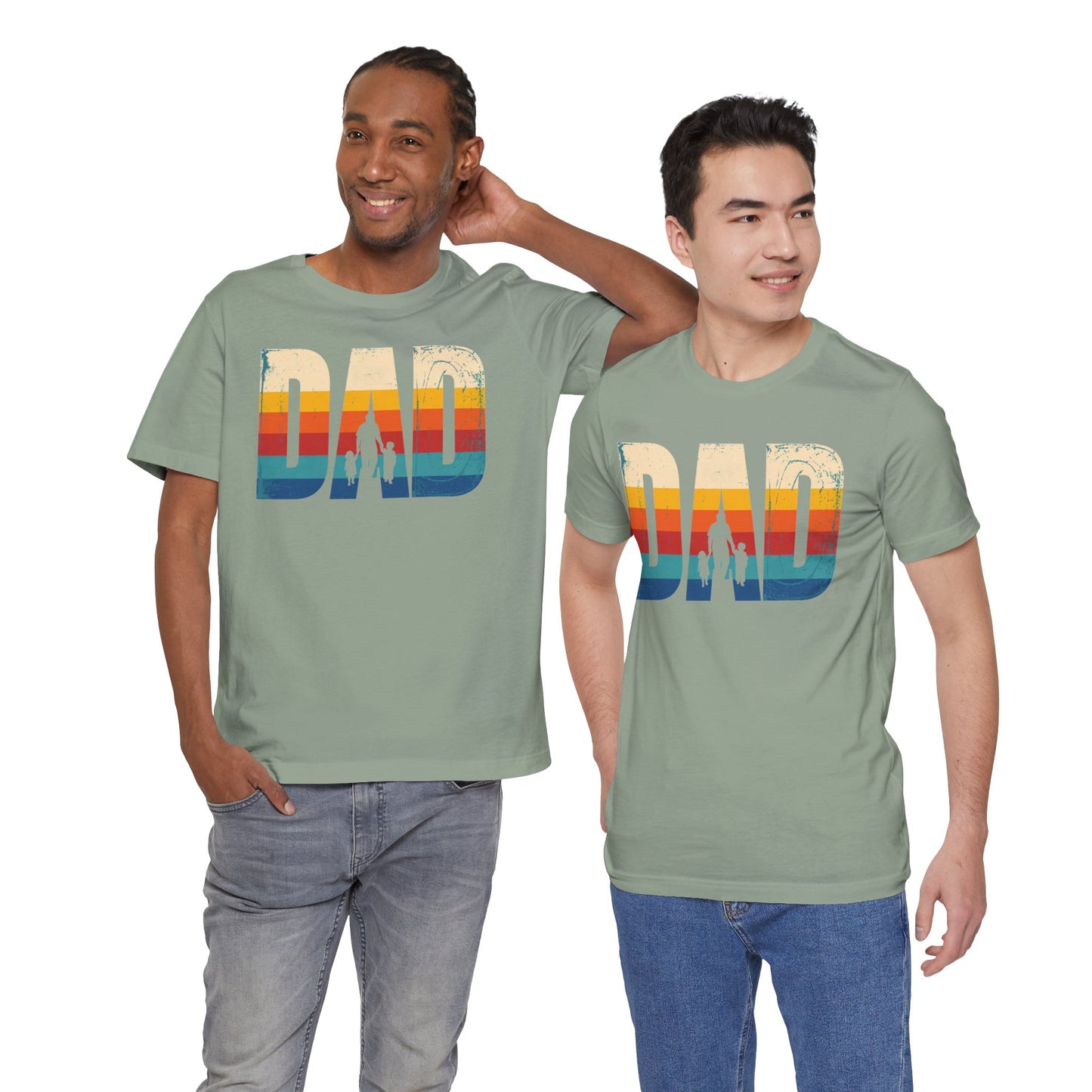 Dad Vintage Sunset Graphic Tee