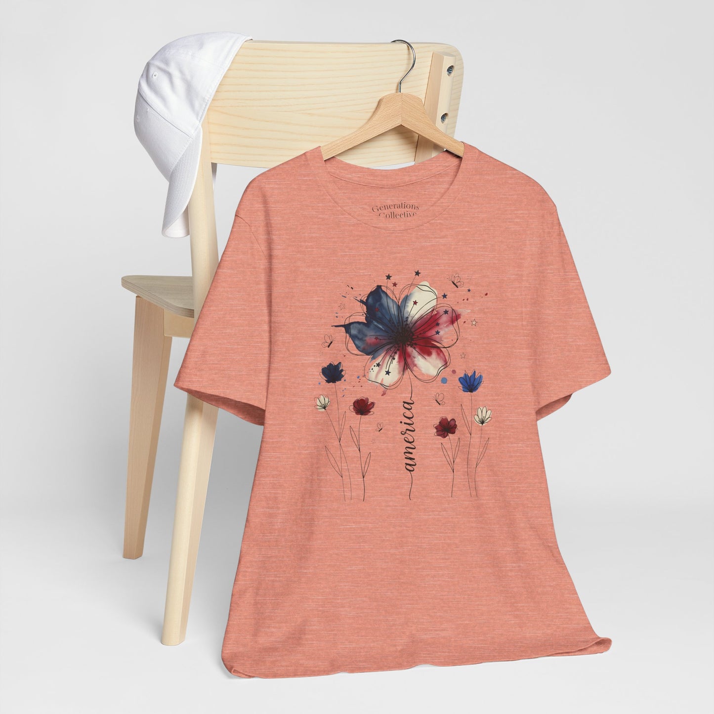 America Bloom Graphic Tee
