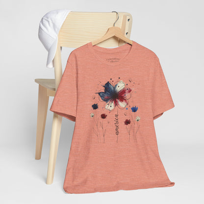 America Bloom Graphic Tee