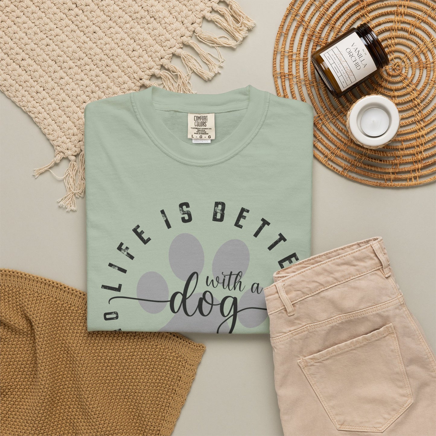 Better With a Dog Graphic Tee