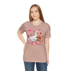 Strawberry Patch Goose Graphic Tee