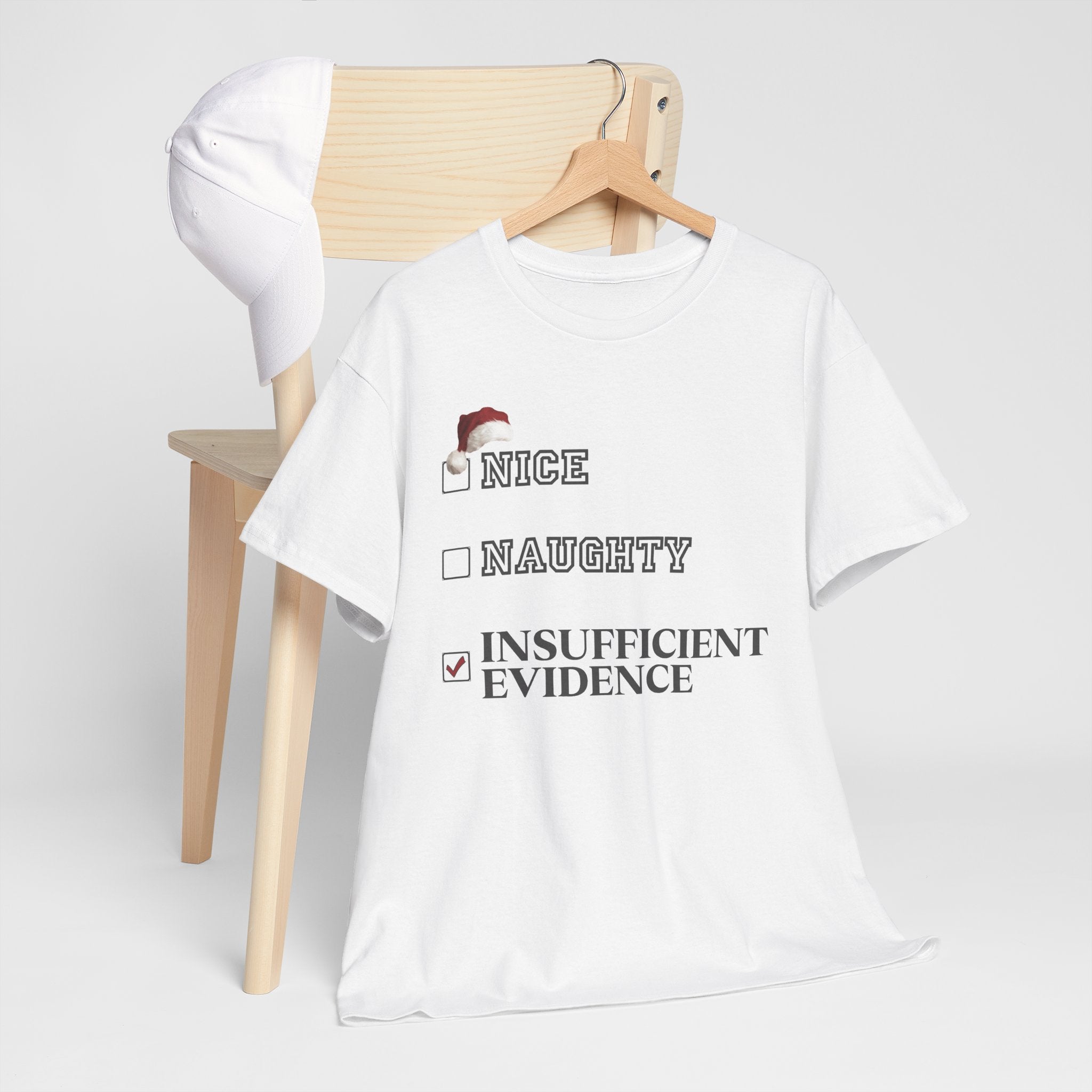 Insufficient Evidence Christmas Graphic Tee