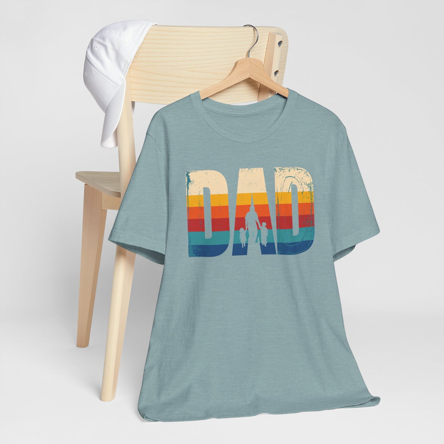 Dad Vintage Sunset Graphic Tee