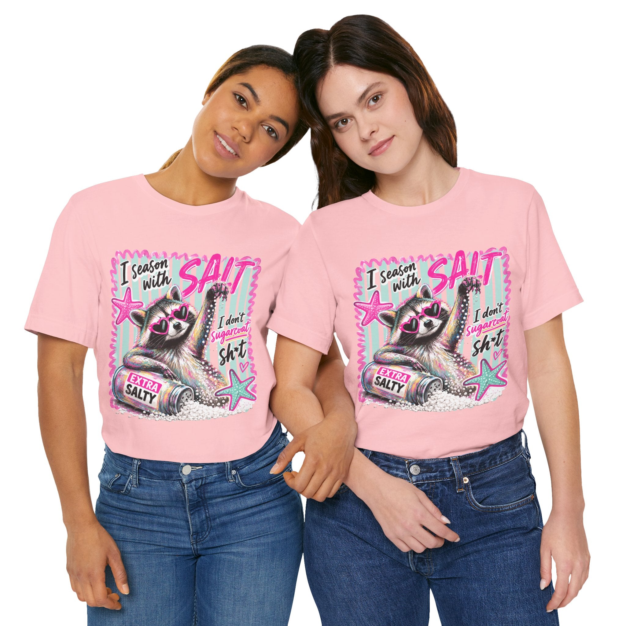 Seasoned With Salt Raccoon Tee