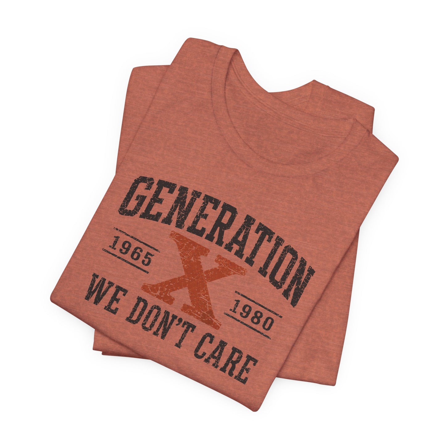 Generation X "We Don’t Care" Graphic Tee