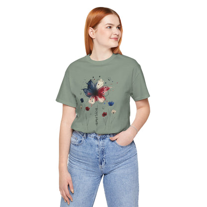 America Bloom Graphic Tee