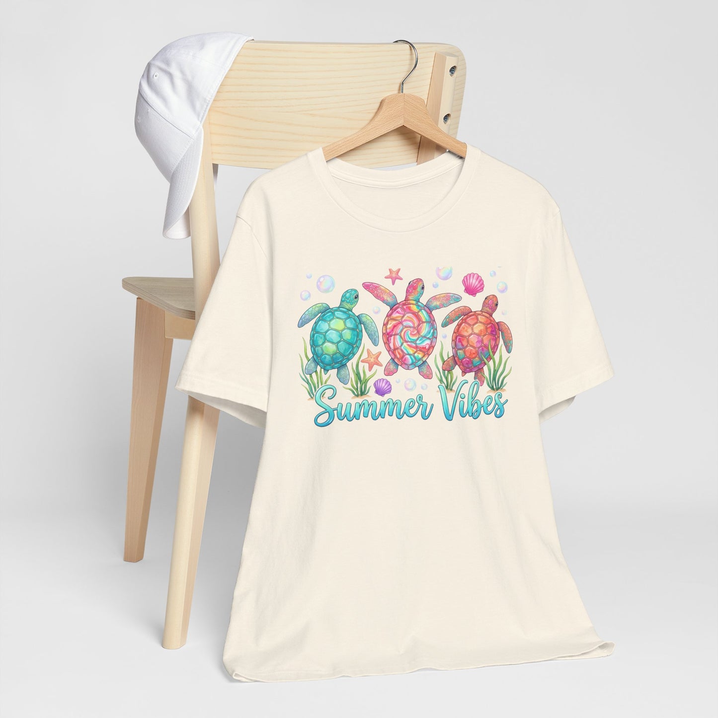 Summer Vibes Turtle Graphic Tee
