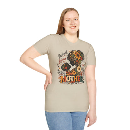 Mother Child Floral Vintage Graphic Tee