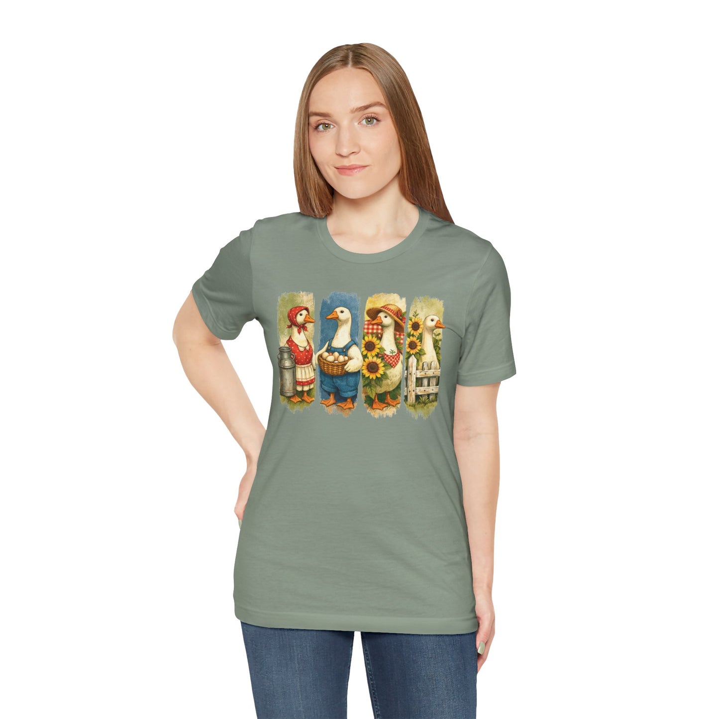 Porch Goose Parade Graphic Tee