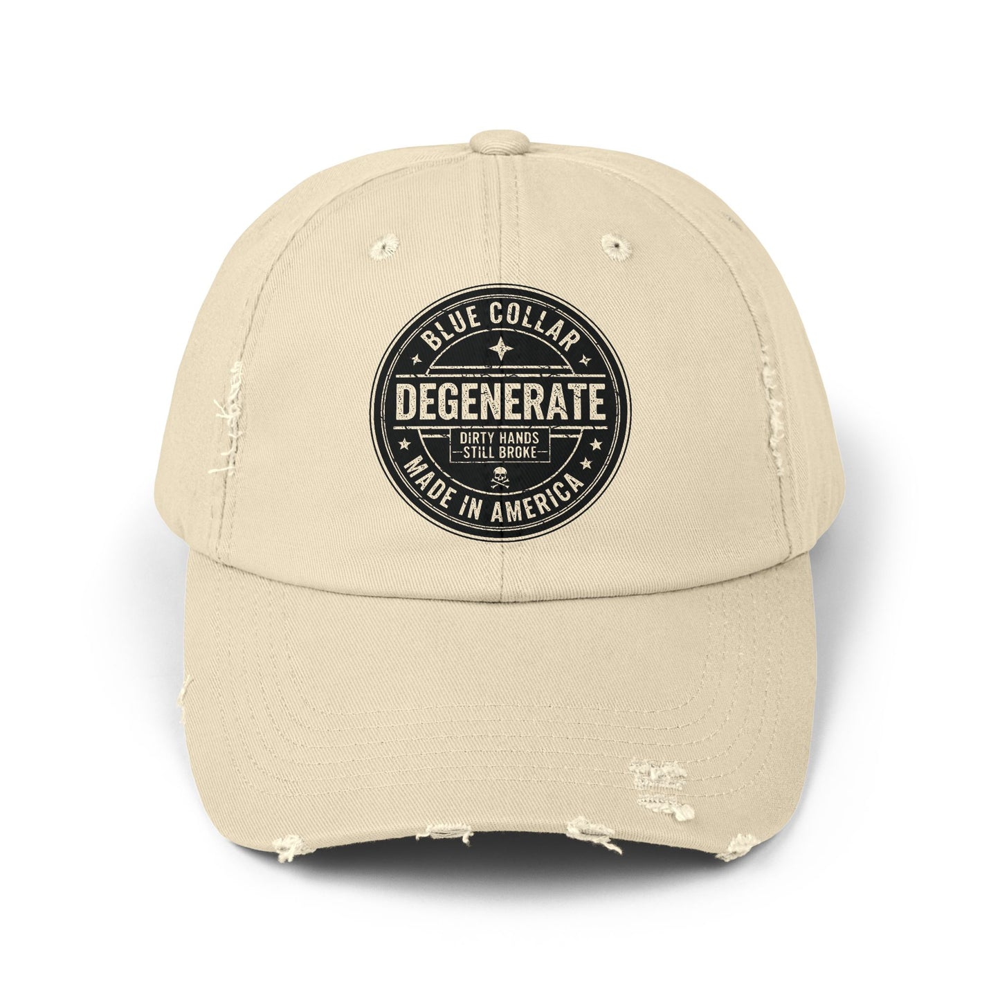 Distressed Degenerate Baseball Cap