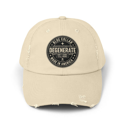 Distressed Degenerate Baseball Cap