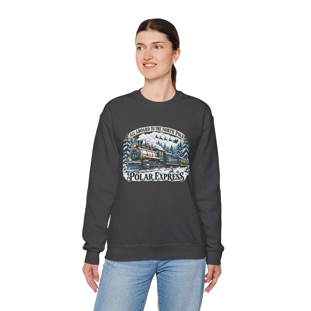 All Aboard Christmas Sweatshirt