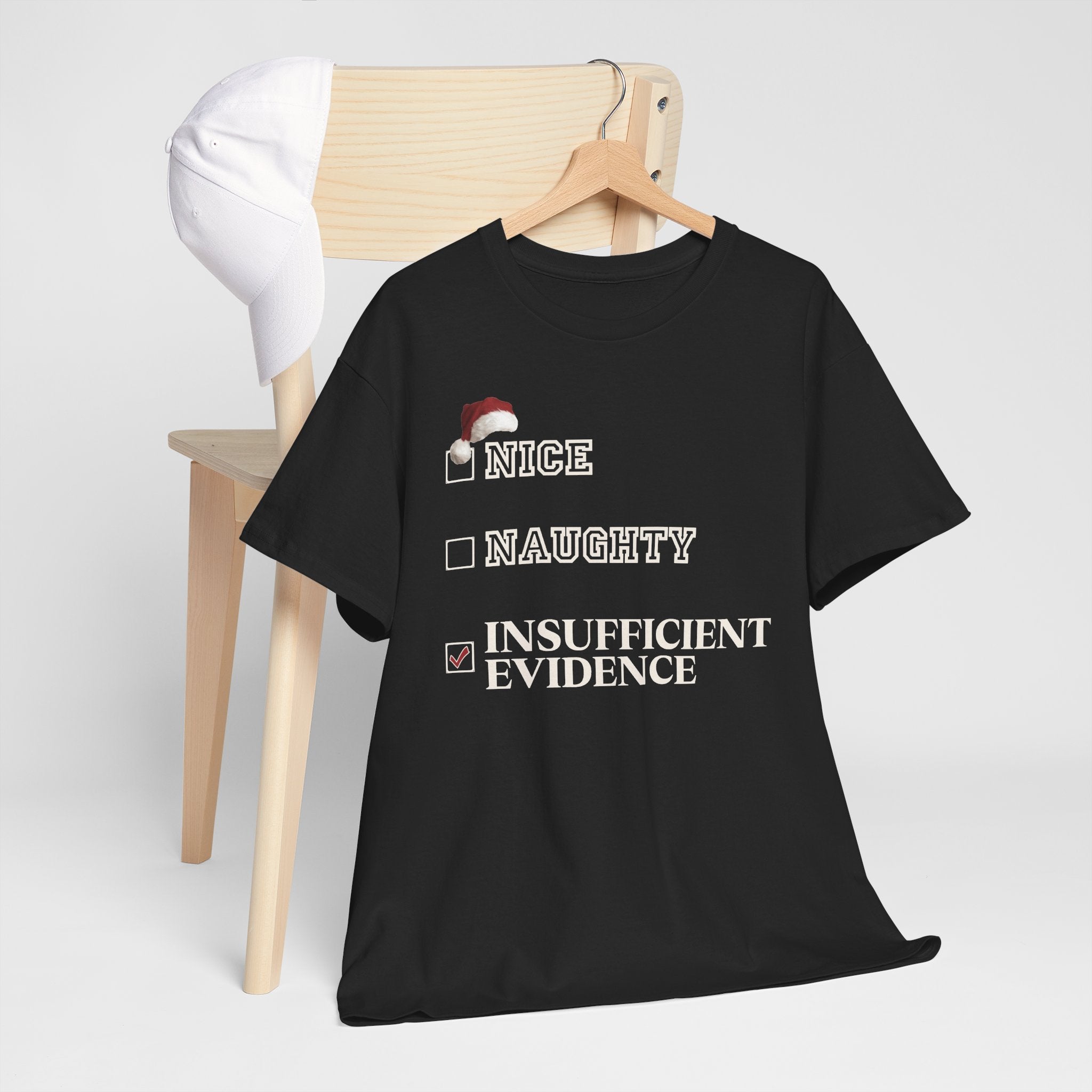 Insufficient Evidence Christmas Graphic Tee