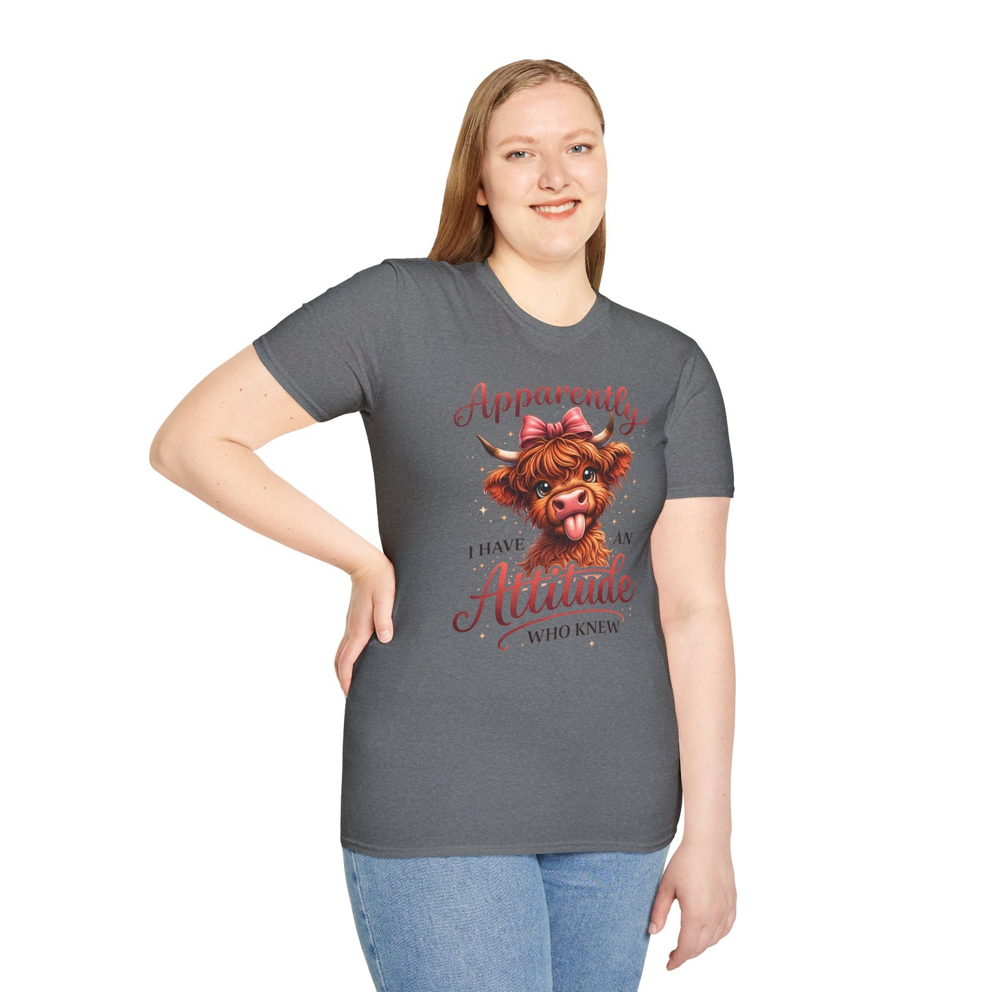 Apparently I Have An Attitude Graphic Tee
