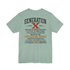 Generation X "We Don’t Care" Graphic Tee