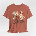 It Is Well With My Soul Floral Tee
