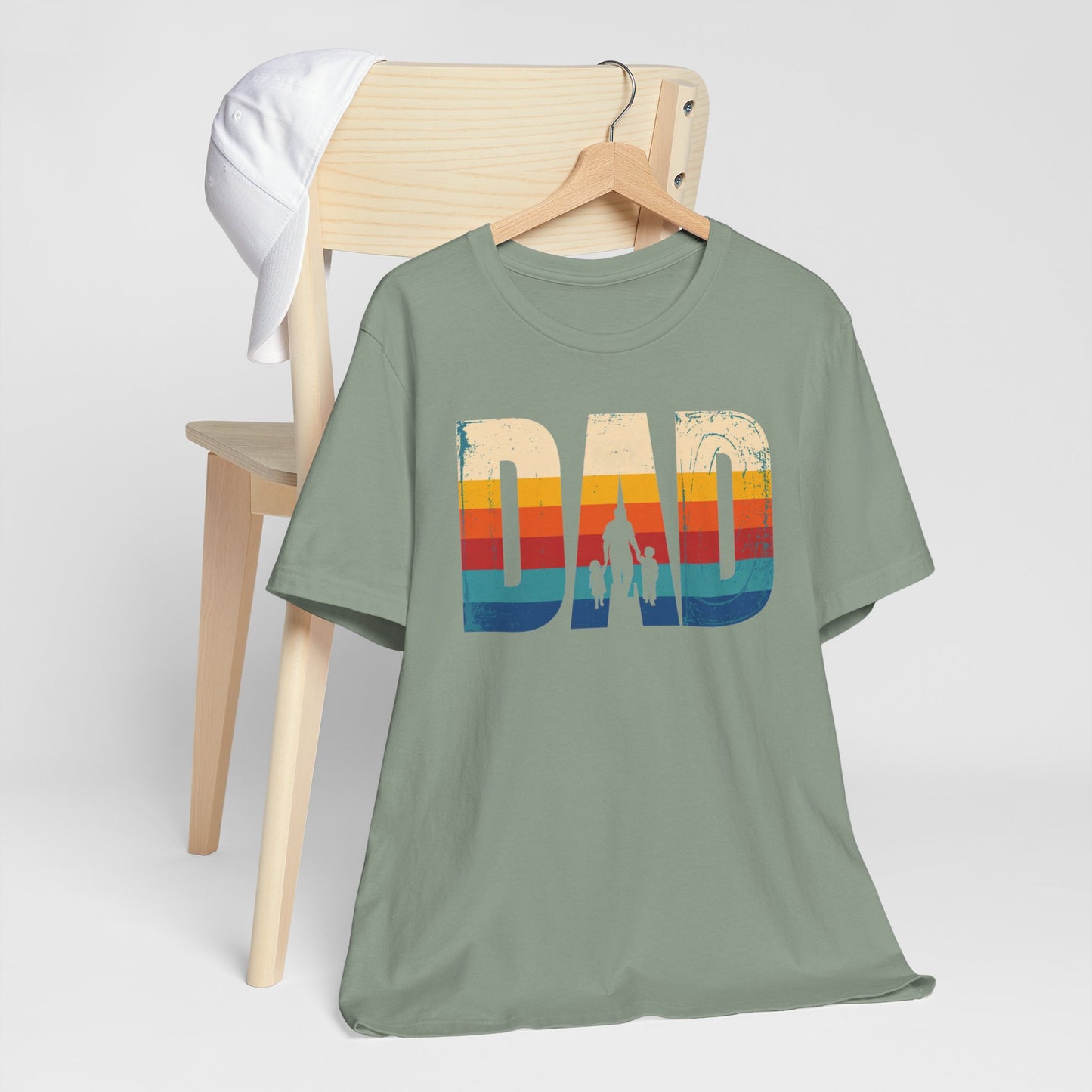 Dad Vintage Sunset Graphic Tee
