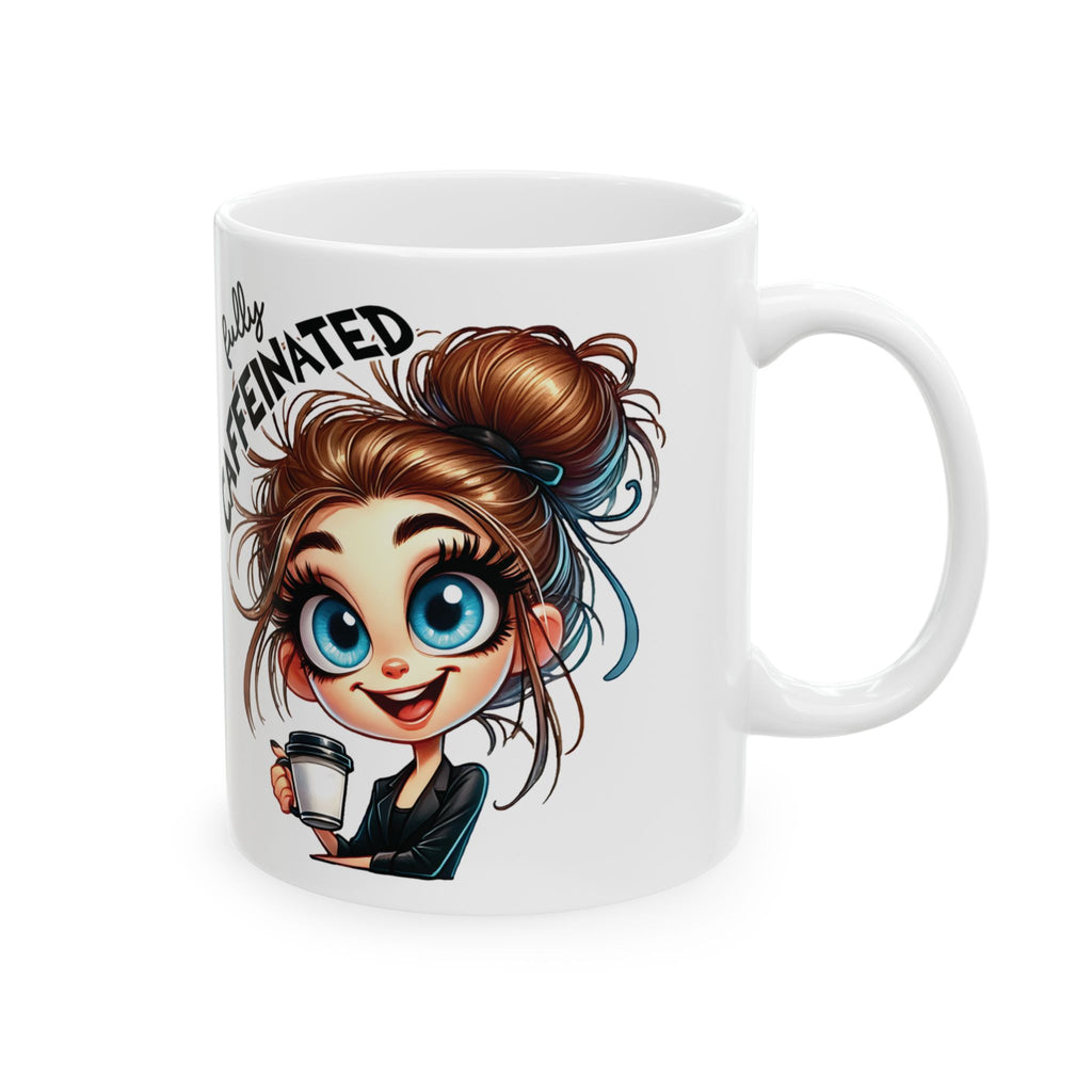 Before Coffee Fully Caffeinated Mug