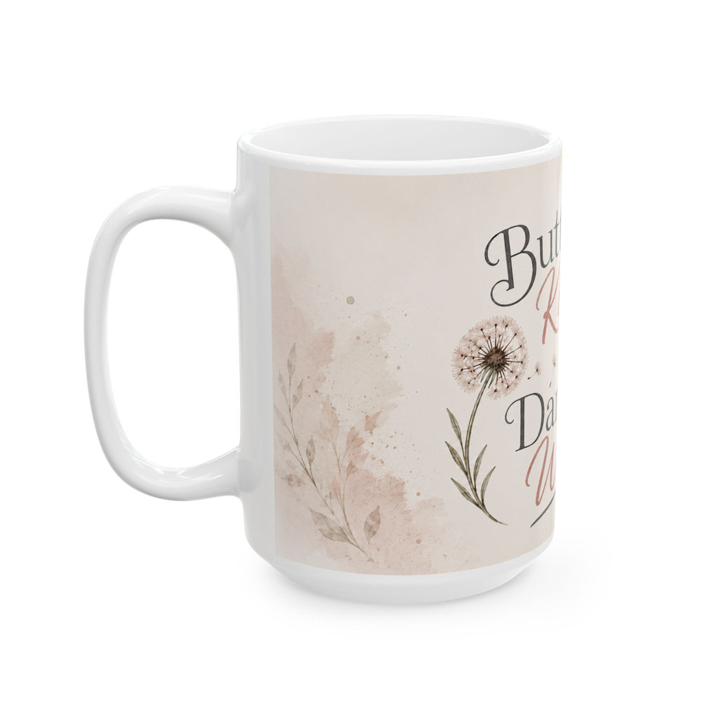 Butterfly Kisses & Dandelion Wishes Mug