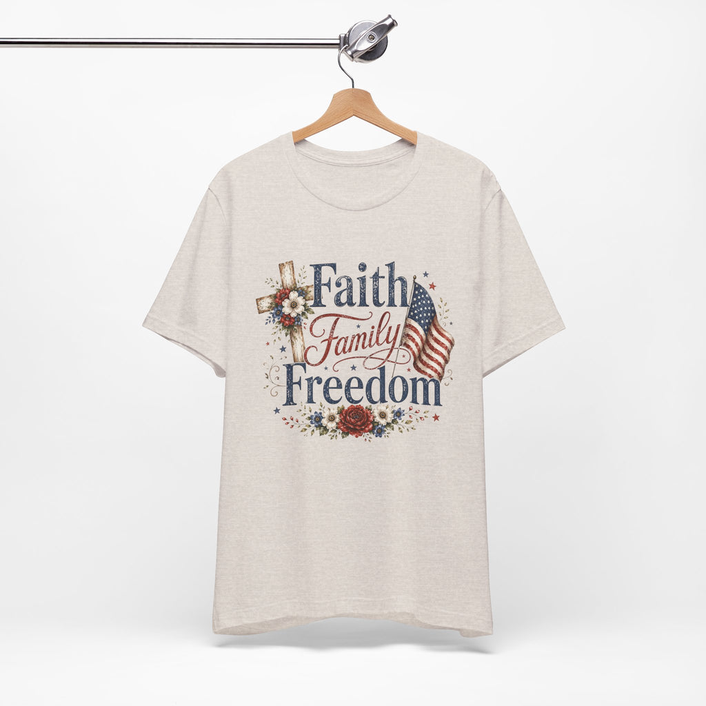 Faith Family Freedom Graphic Tee