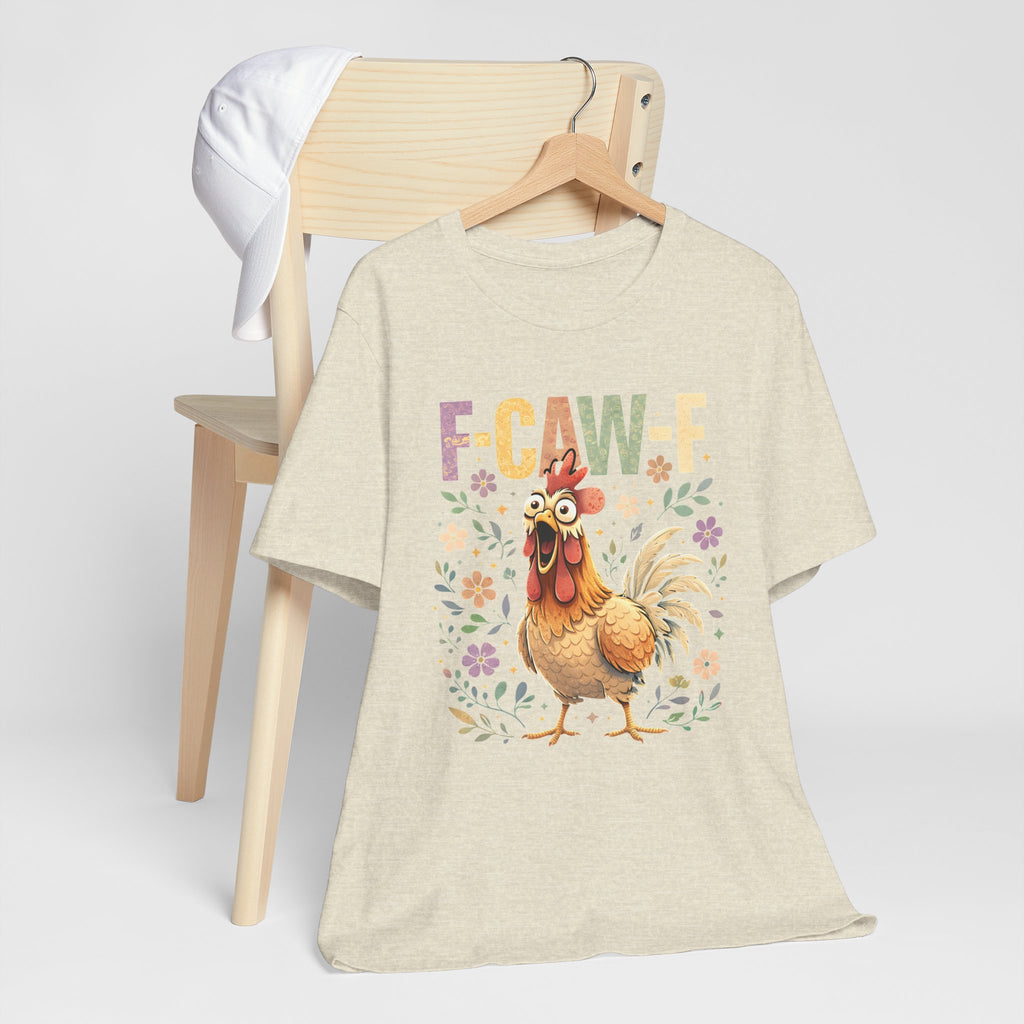 Rooster Floral F-CAW-F Graphic Tee