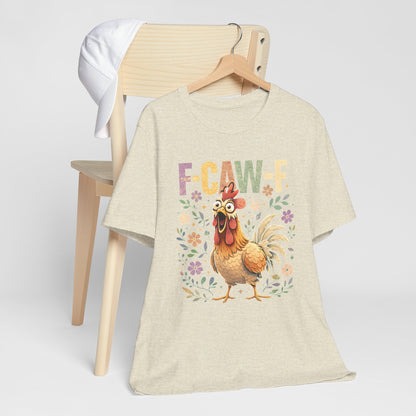 Rooster Floral F-CAW-F Graphic Tee