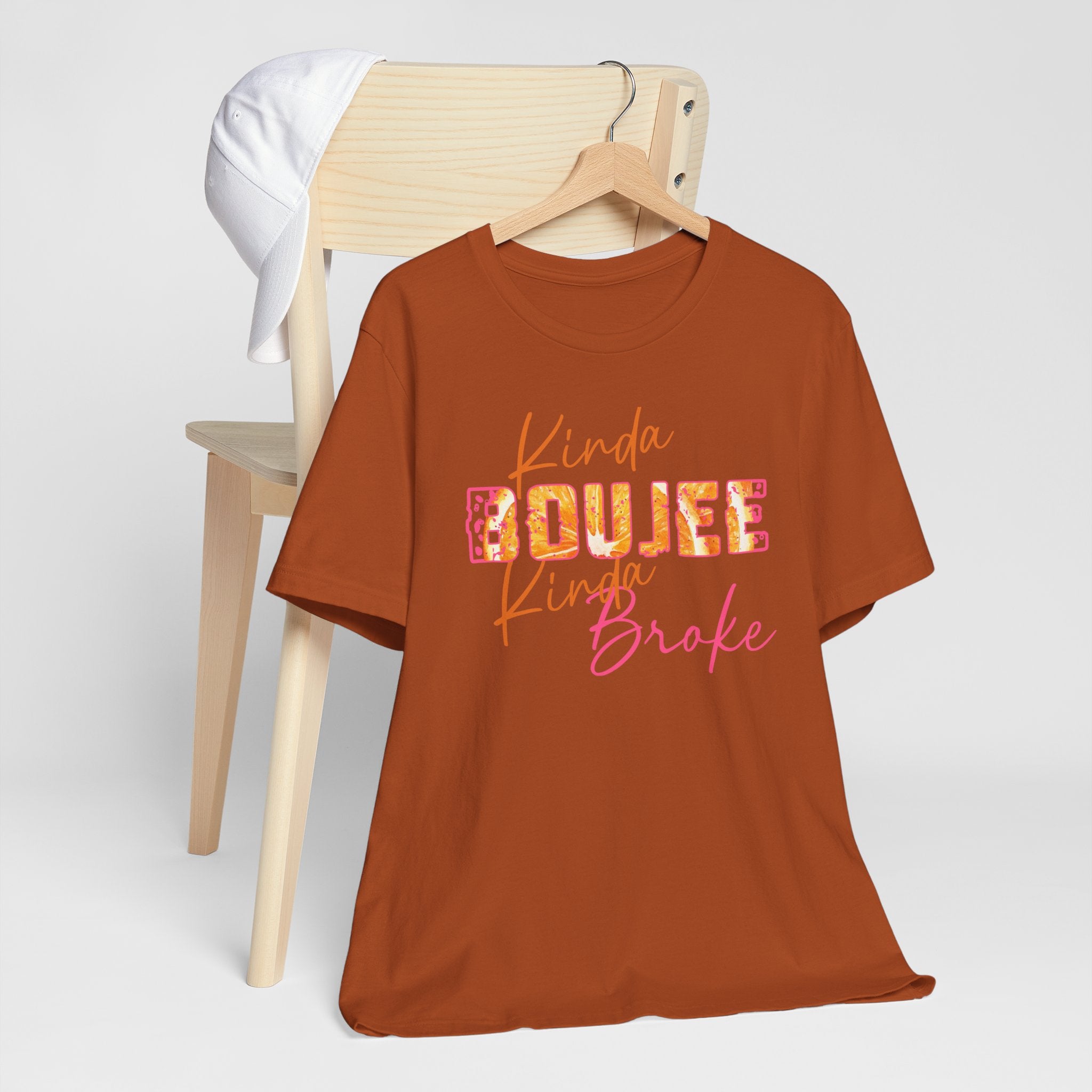 Kinda Boujee Kinda Broke Tee