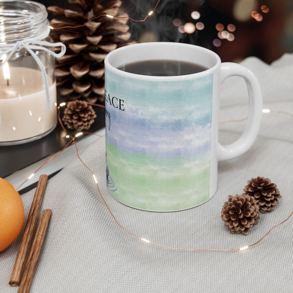 Inhale Peace, Exhale Worry Mug