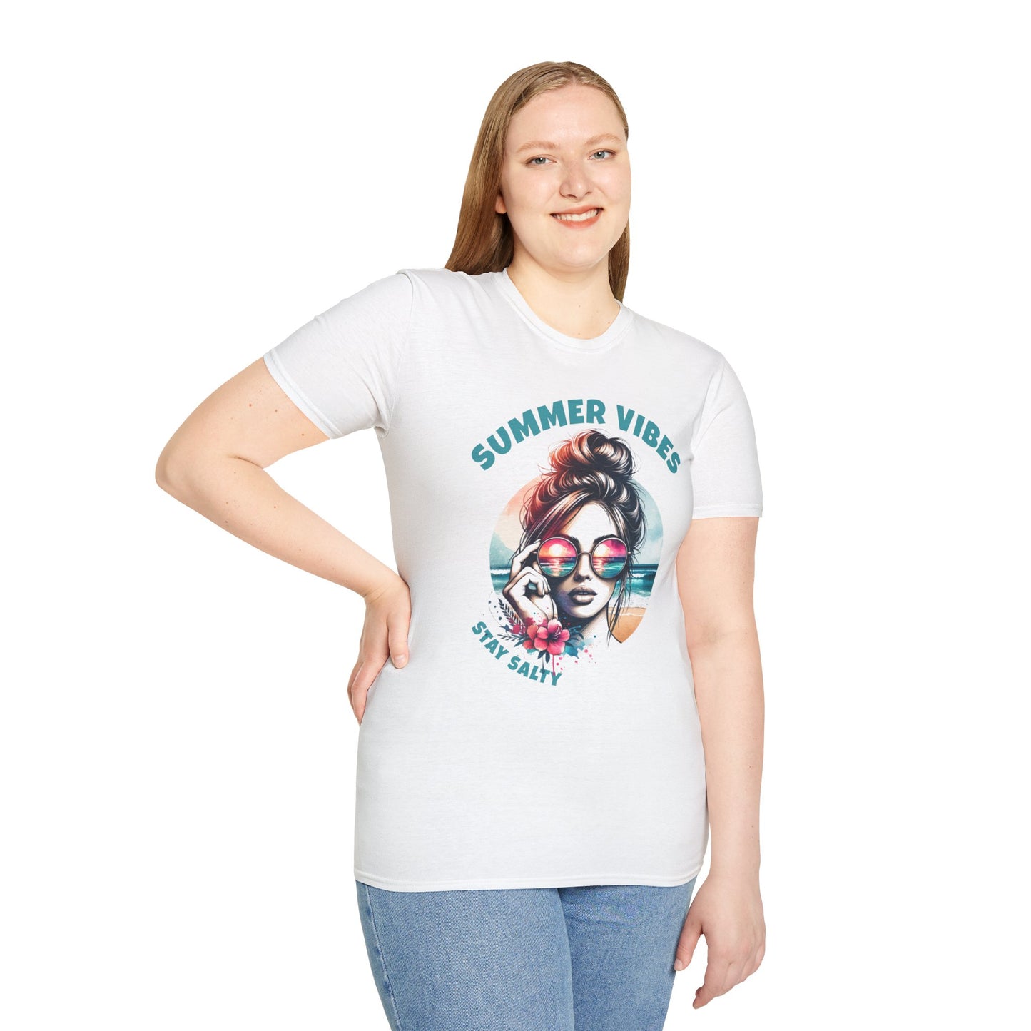 Stay Salty Summer Vibes Graphic Tee
