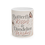 Butterfly Kisses & Dandelion Wishes Mug