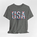 USA Floral EST. 1776 Graphic Tee
