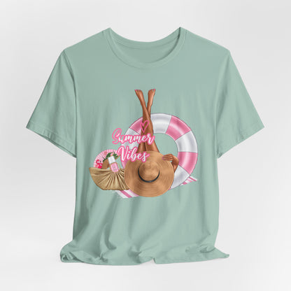 Poolside Summer Vibes Graphic Tee