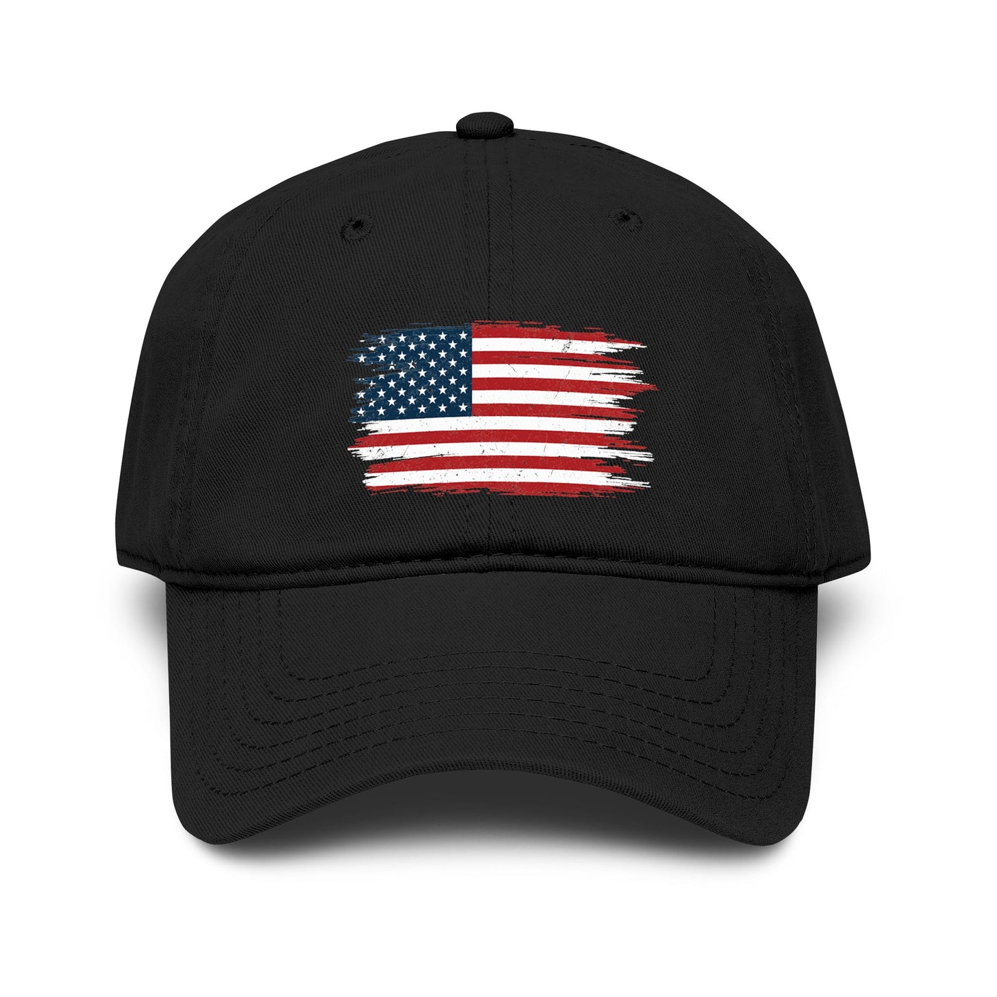 American Flag Vintage Wash Cap