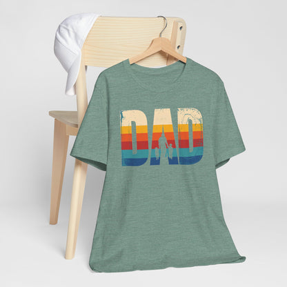 Dad Vintage Sunset Graphic Tee