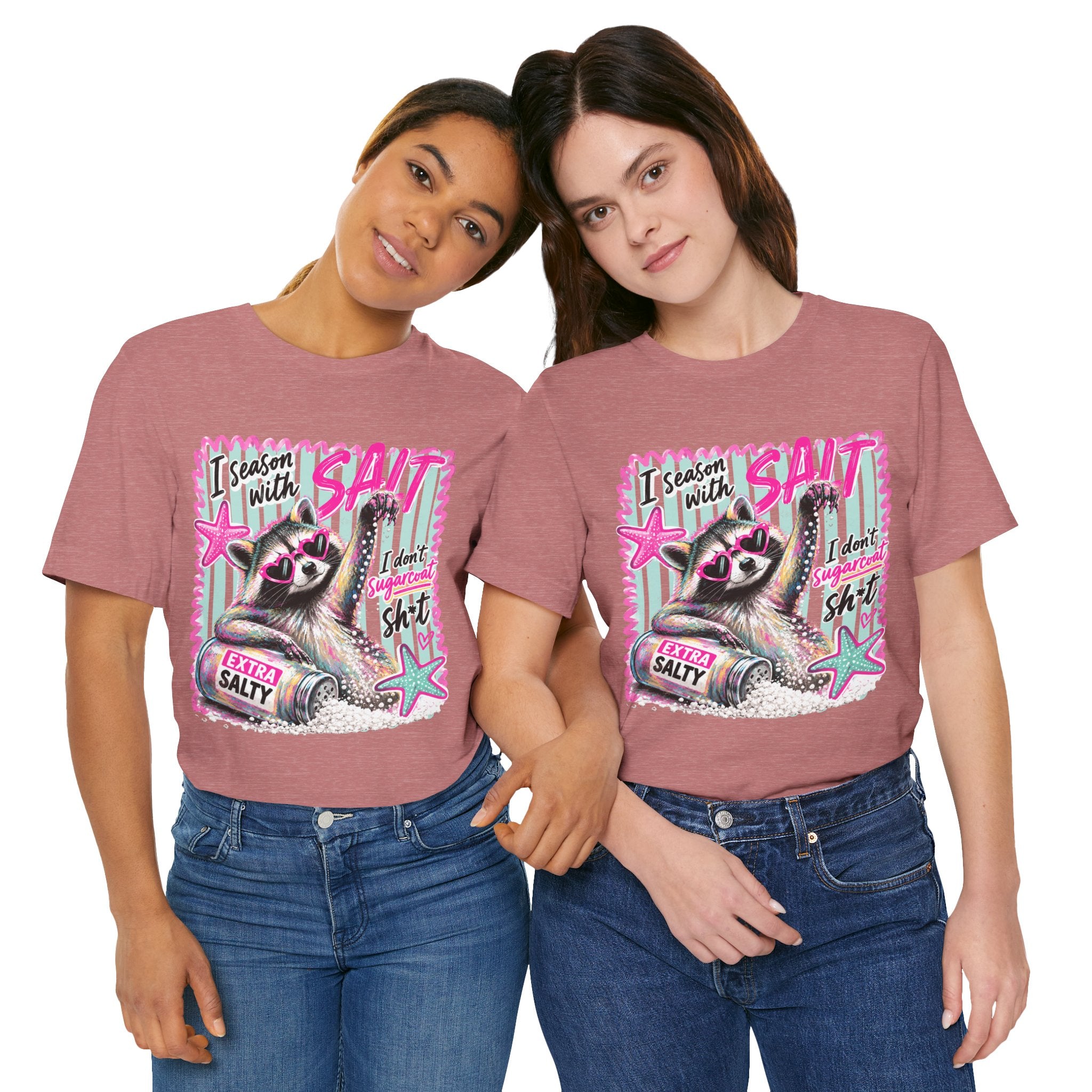Seasoned With Salt Raccoon Tee